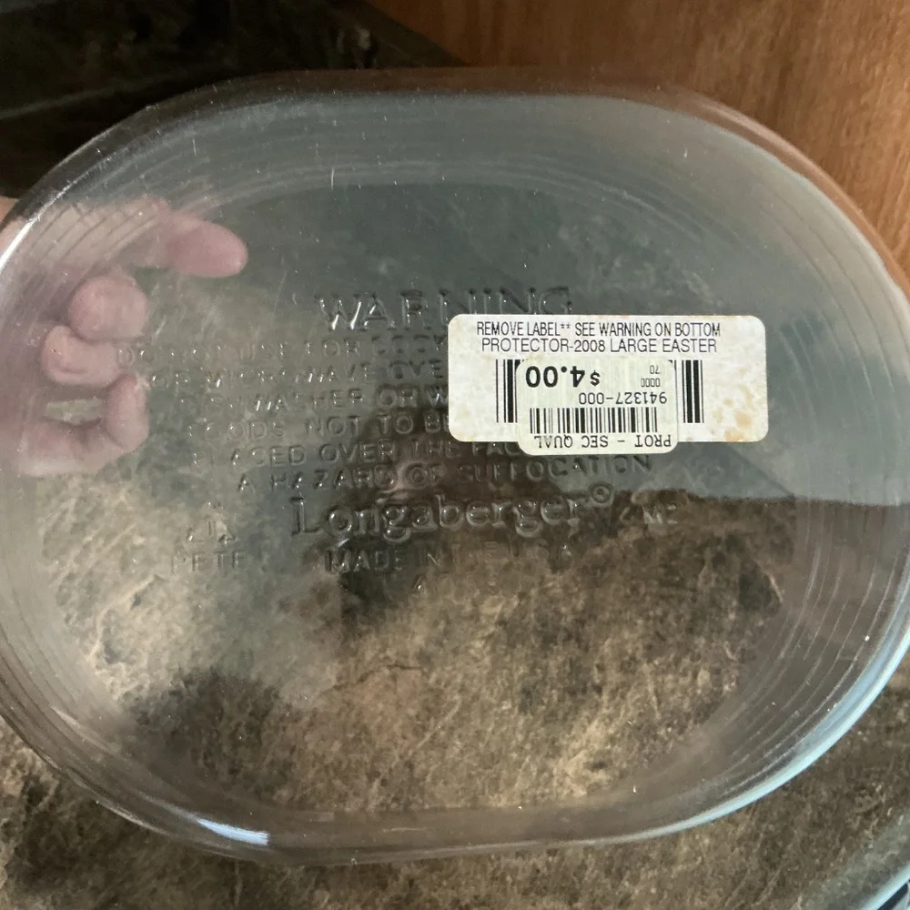 Longaberger Large Easter Basket Set - Picture 9 of 10